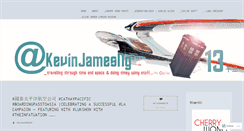 Desktop Screenshot of kevinjamesng.com