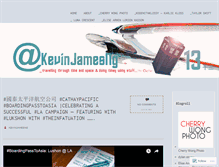 Tablet Screenshot of kevinjamesng.com